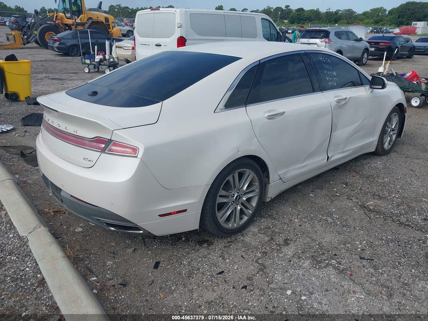 2014 LINCOLN MKZ SEDAN 2.0L I-4 DOHC, VVT, 141HP