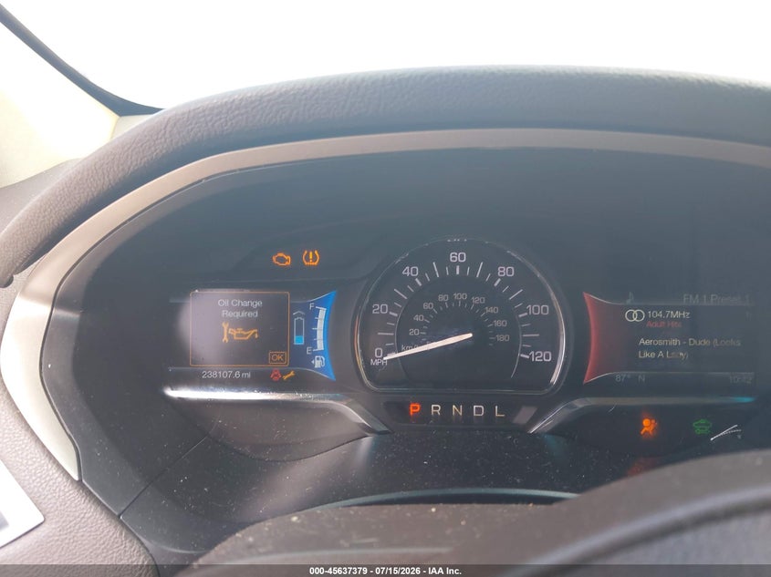 2014 LINCOLN MKZ SEDAN 2.0L I-4 DOHC, VVT, 141HP