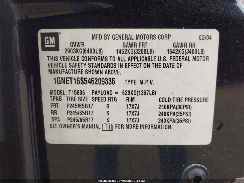 AtlanticExpress - Chevrolet Trailblazer
