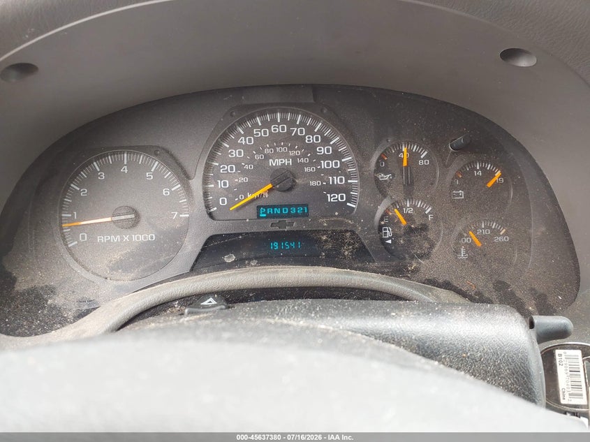 2004 CHEVROLET TRAILBLAZER EXT auction photo 7