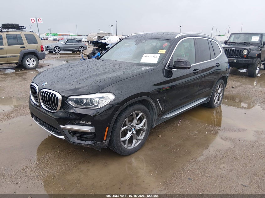 Vin: 5uxty3c08l9c35766, lot: 46135919, bmw x3 sdrive30i 20202