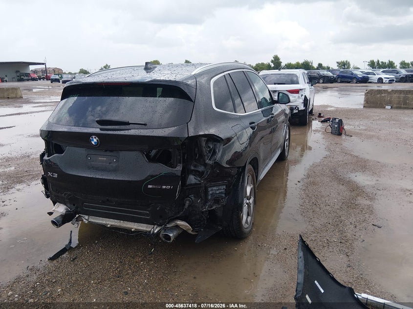 Vin: 5uxty3c08l9c35766, lot: 46135919, bmw x3 sdrive30i 20204