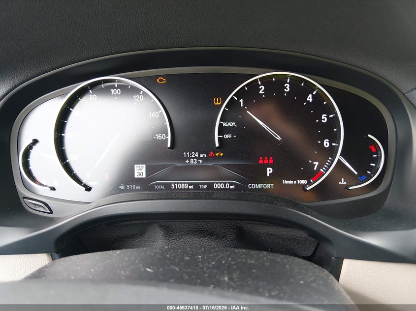 2020 BMW X3 Sdrive30I VIN: 5UXTY3C08L9C35766 Lot: 45637418