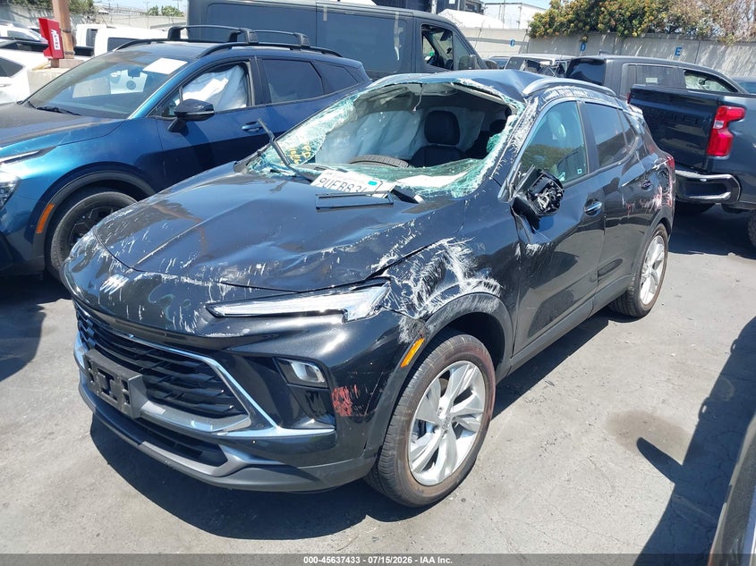 Vin: kl4ambsp4sb094349, lot: 46135934, buick encore gx preferred fwd 20252