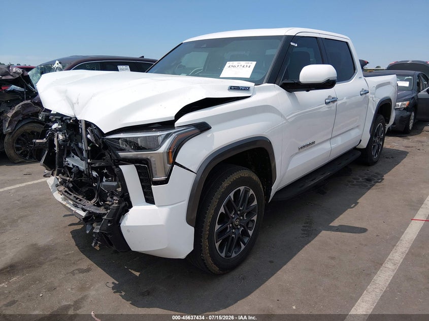 2025 TOYOTA TUNDRA HYBRID auction photo 2