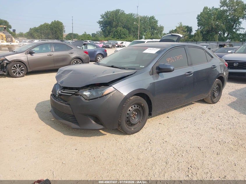 2016 TOYOTA COROLLA auction photo 2