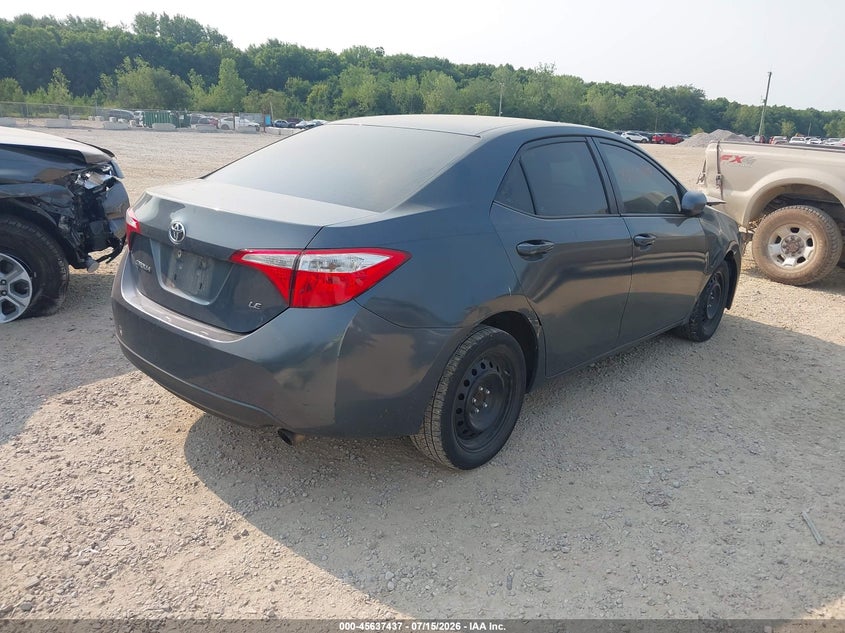 2016 TOYOTA COROLLA auction photo 4
