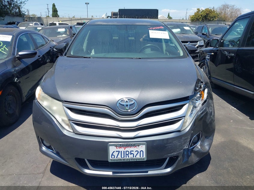 2013 Toyota Venza Le VIN: 4T3ZA3BB0DU075481 Lot: 45637446