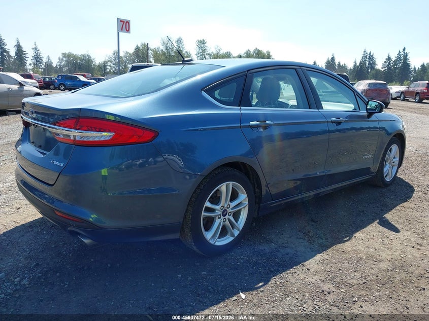 2018 FORD FUSION HYBRID auction photo 4
