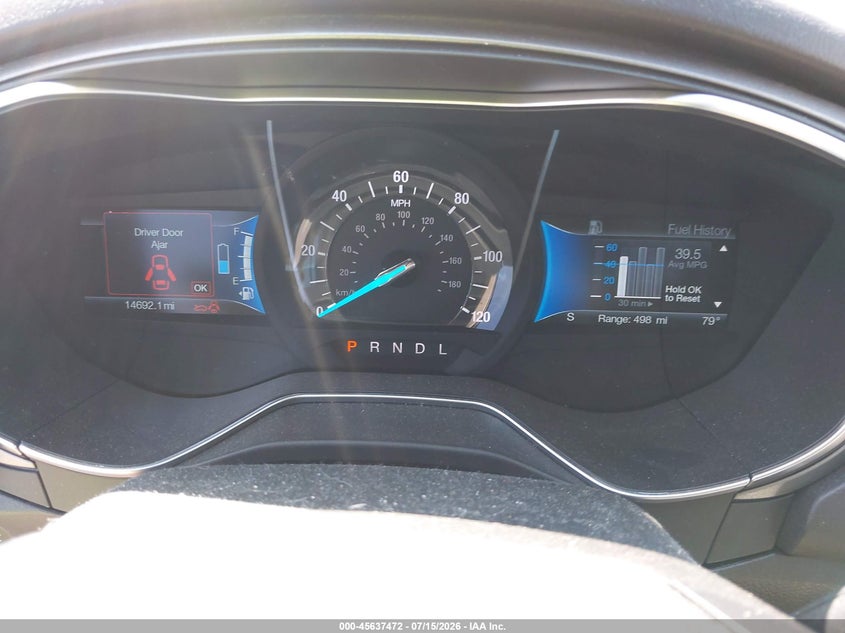 2018 FORD FUSION HYBRID auction photo 7