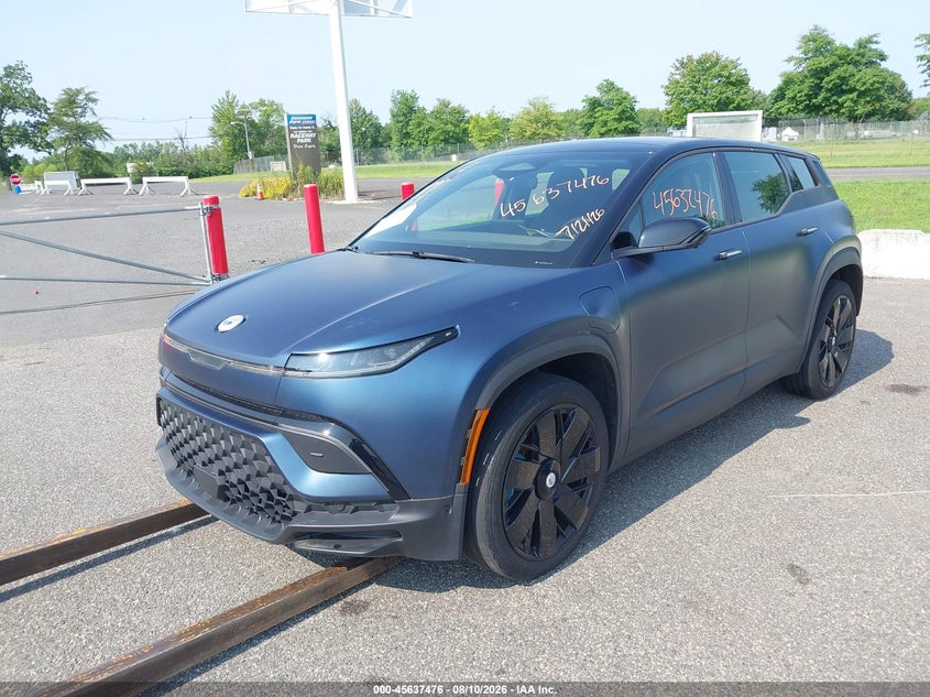 Vin: vcf1zbu29pg004759, lot: 46135978, fisker ocean one 20232