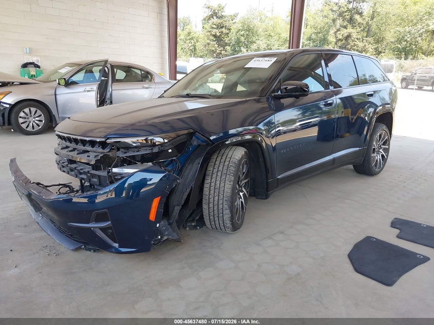 Vin: 3c4rjnckxst574092, lot: 46135981, jeep wagoneer s limited 20252