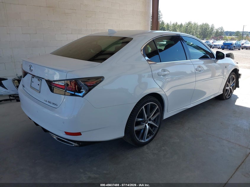 Vin: jthcz1bl1ha005731, lot: 46135989, lexus gs 350 f sport 20174