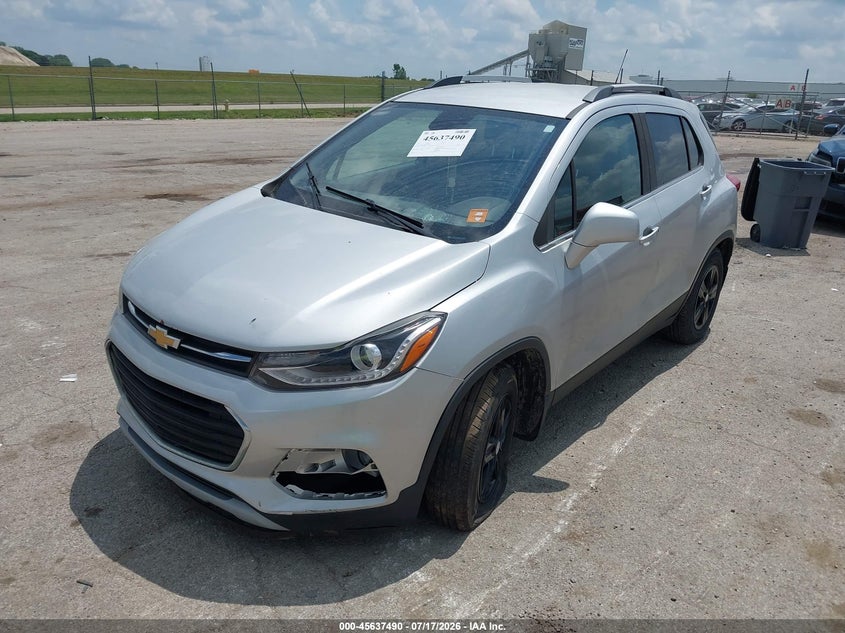 Vin: 3gncjlsb8hl259416, lot: 46135991, chevrolet trax lt 20172