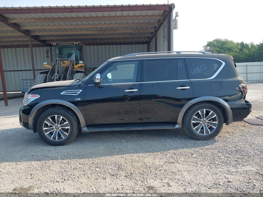 2020 Nissan Armada Sl 4Wd VIN: JN8AY2NC9L9617803 Lot: 45637493