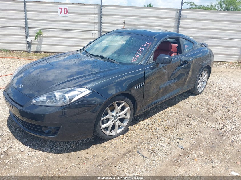 2008 HYUNDAI TIBURON auction photo 2