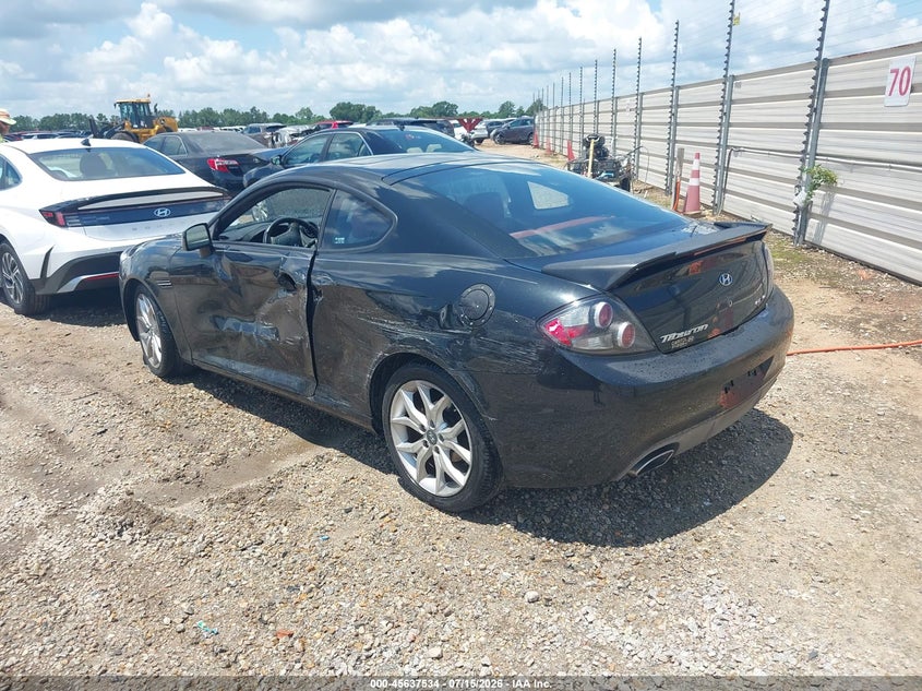 2008 HYUNDAI TIBURON auction photo 3