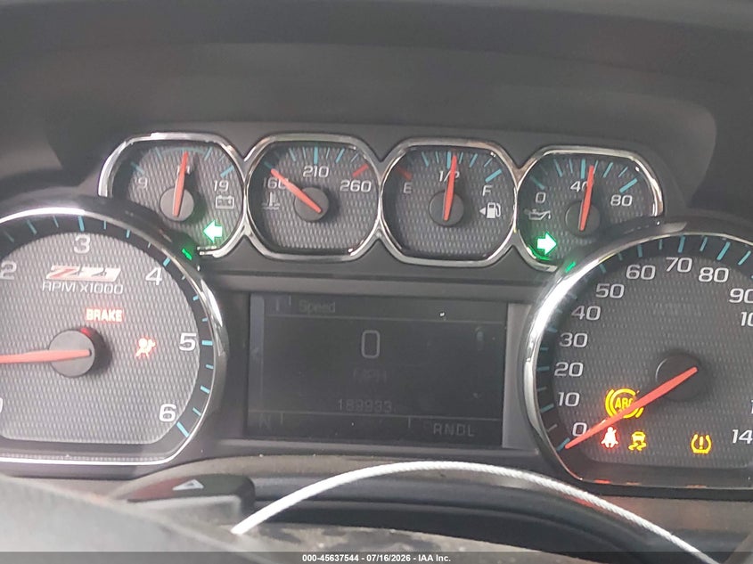 2017 CHEVROLET SILVERADO 1500 auction photo 7