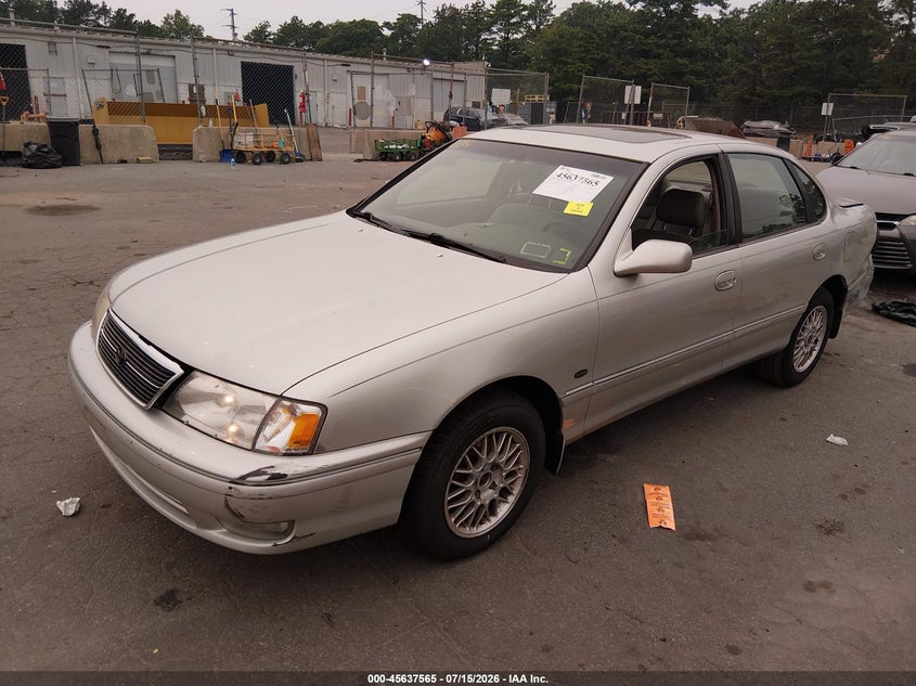 1999 Toyota Avalon, Перед і зад, IAAI, VIN 4T1BF18B1XU319876 — фото 2
