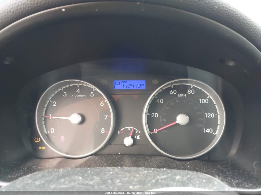 2010 Hyundai Accent Gs VIN: KMHCM3AC4AU175563 Lot: 45637644