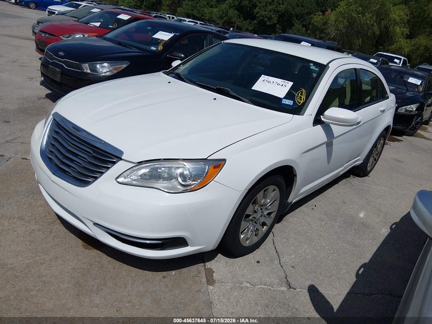 Vin: 1c3ccbab1en122073, lot: 46136146, chrysler 200 lx 20142