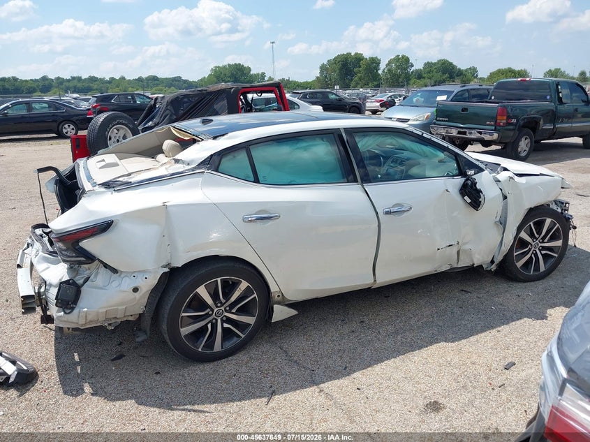 2019 Nissan Maxima 3.5 Sl VIN: 1N4AA6AV8KC362826 Lot: 45637649