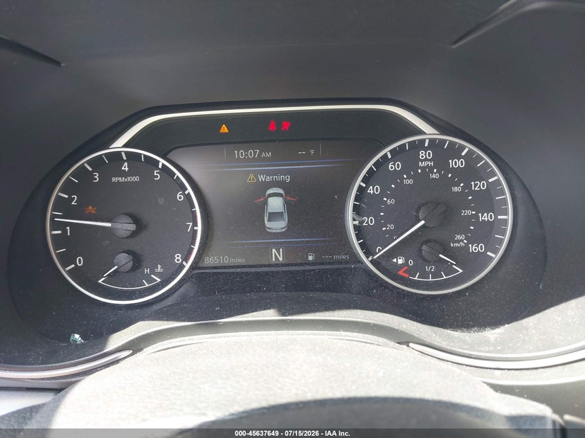 2019 NISSAN MAXIMA auction photo 7