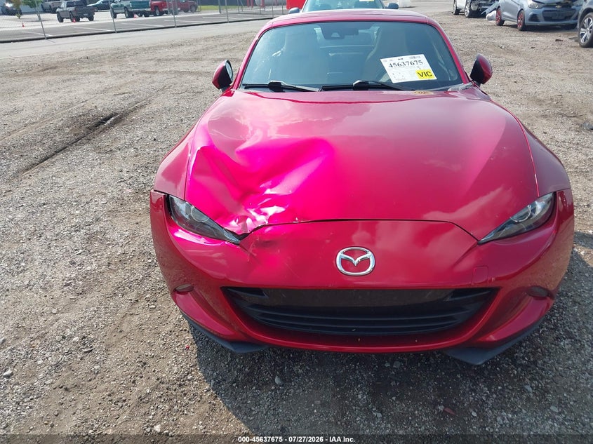 MAZDA MX-5 MIATA RF 2019 VIN JM1NDAM77K0303738