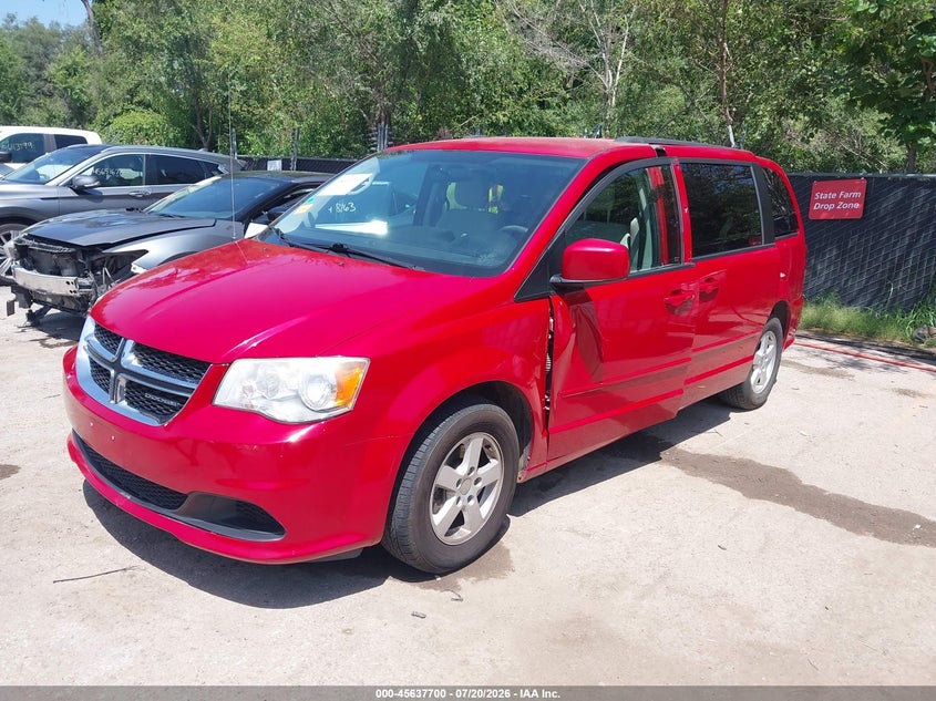 Vin: 2c4rdgcg6cr209833, lot: 46136201, dodge grand caravan sxt 20122
