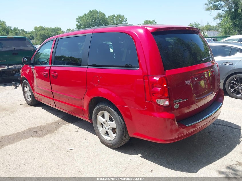 Vin: 2c4rdgcg6cr209833, lot: 46136201, dodge grand caravan sxt 20123