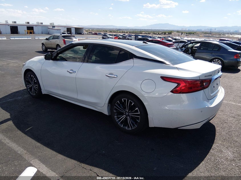 Vin: 1n4aa6ap0gc420565, lot: 46136211, nissan maxima 3.5 platinum 20163