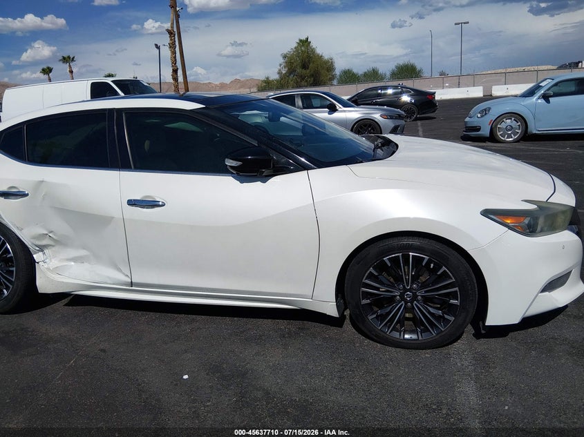 2016 Nissan Maxima 3.5 Platinum VIN: 1N4AA6AP0GC420565 Lot: 45637710