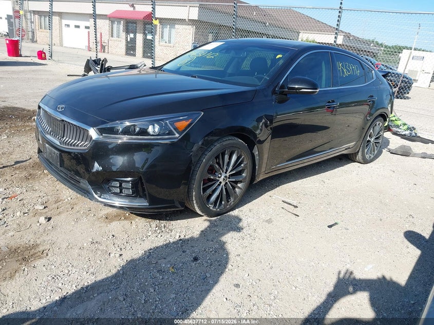Vin: knalc4j15j5104455, lot: 46136213, kia cadenza technology 20182