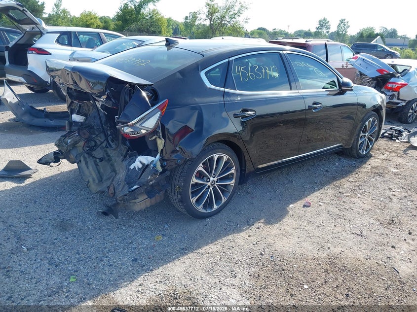 Vin: knalc4j15j5104455, lot: 46136213, kia cadenza technology 20184