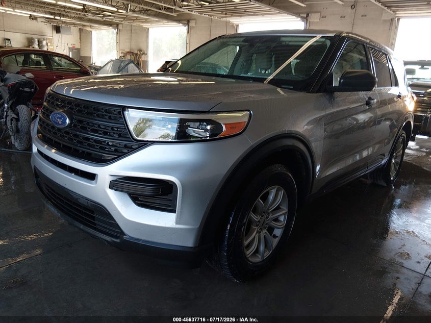 Vin: 1fmsk8bb2mgb91574, lot: 46136217, ford explorer 20212