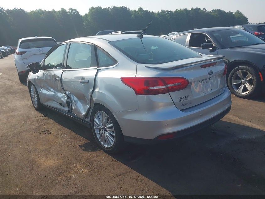 Vin: 1fadp3j21hl238860, lot: 46136218, ford focus titanium 20173