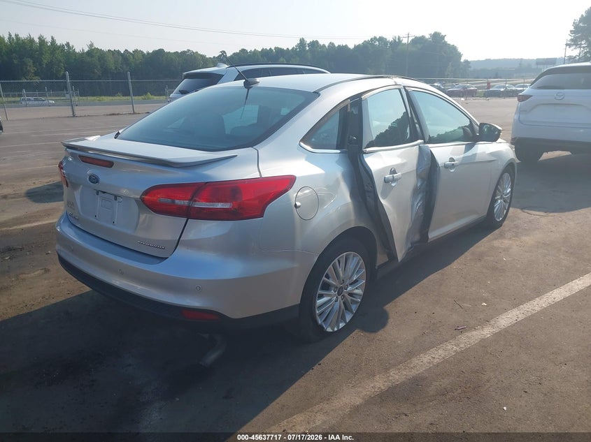 Vin: 1fadp3j21hl238860, lot: 46136218, ford focus titanium 20174