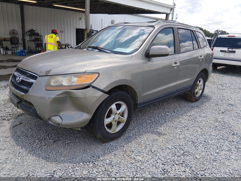 5NMSG73D97H104914 2007 Hyundai Santa Fe Gls photo 1