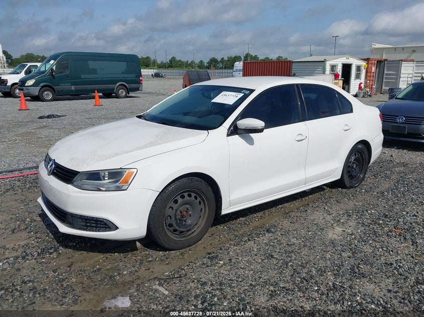 Vin: 3vwdx7aj5bm371018, lot: 46136229, volkswagen jetta 2.5l se 20112