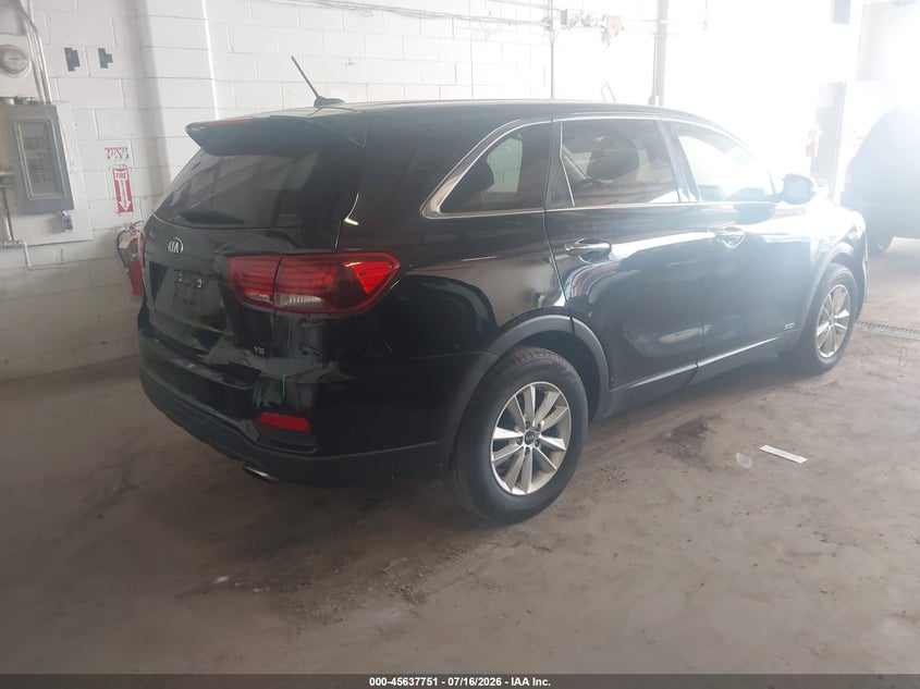 Vin: 5xypgda5xkg475888, lot: 46136252, kia sorento 3.3l lx 20194