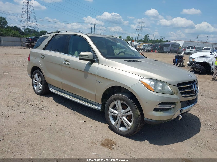 2012 Mercedes-benz Ml 350 Bluetec