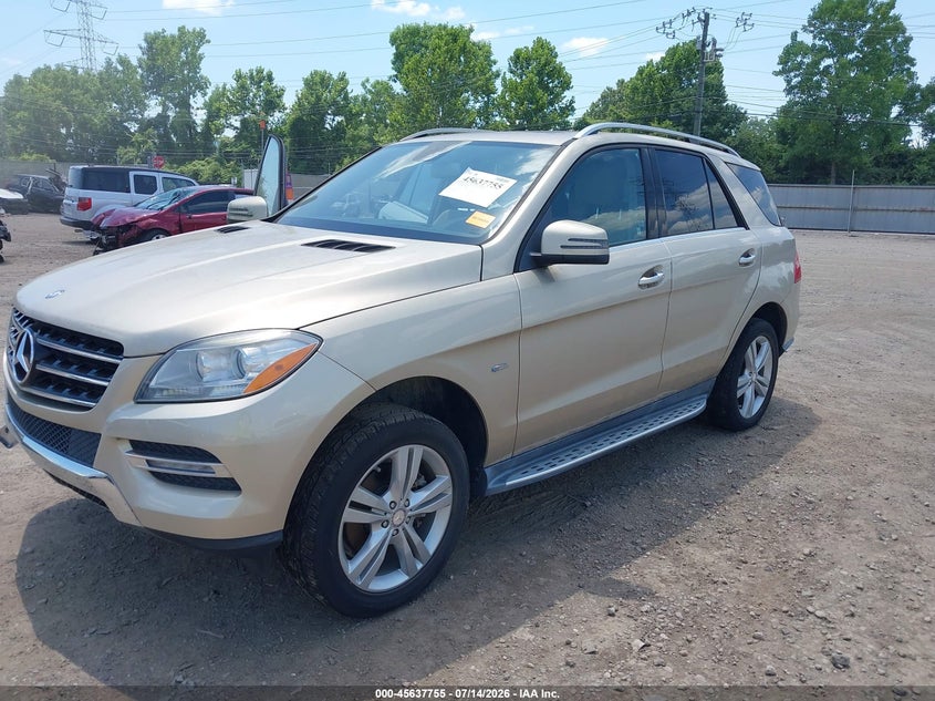 2012 MERCEDES-BENZ ML 350 BLUETEC auction photo 2