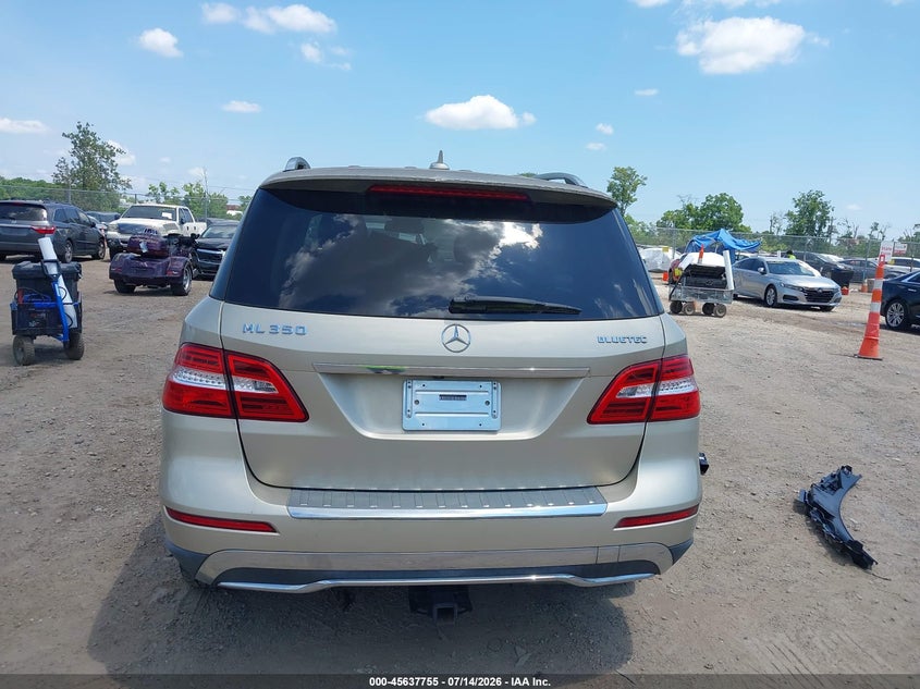 2012 MERCEDES-BENZ ML 350 BLUETEC auction photo 6