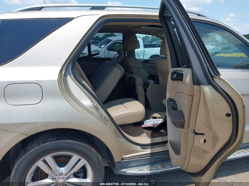 2012 MERCEDES-BENZ ML 350 BLUETEC auction photo 8