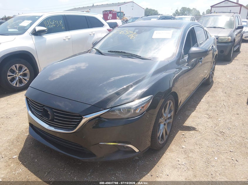 Vin: jm1gj1w50g1403985, lot: 46136267, mazda mazda6 i grand touring 20162