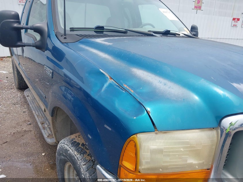 2000 Ford F-250 Lariat/Xl/Xlt VIN: 1FTNX21F0YEE47443 Lot: 45637787