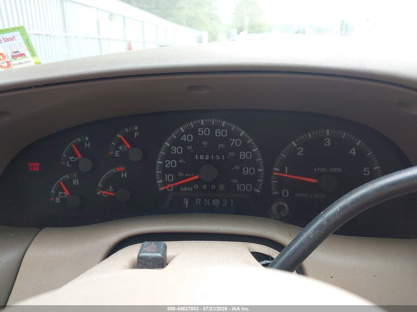 FORD EXPEDITION 1998 VIN 1FMRU18W1WLC01791