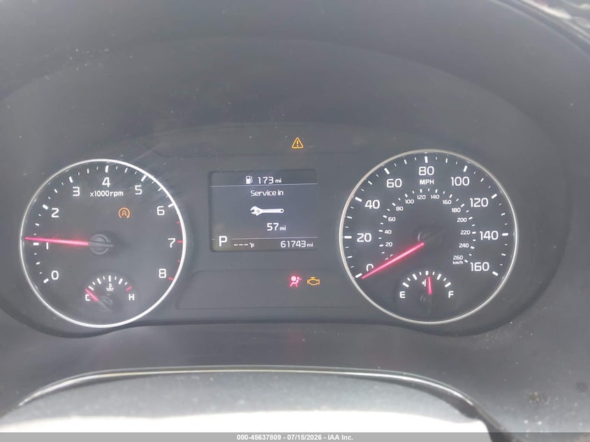 2022 Kia Seltos Ex VIN: KNDERCAA2N7309567 Lot: 45637809