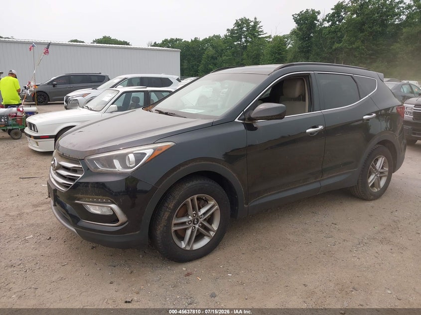 2017 Hyundai Santa Fe Sport 2.4l 5XYZU3LB0HG399492 photo 1