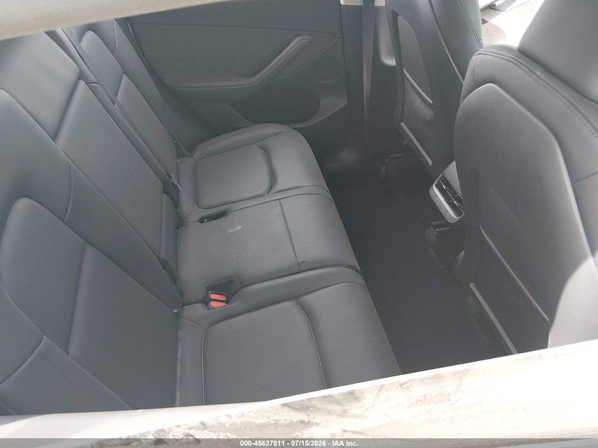 2025 Tesla Model Y Long Range Dual Motor All-Wheel Drive VIN: 7SAYGAEE9SF256864 Lot: 45637811